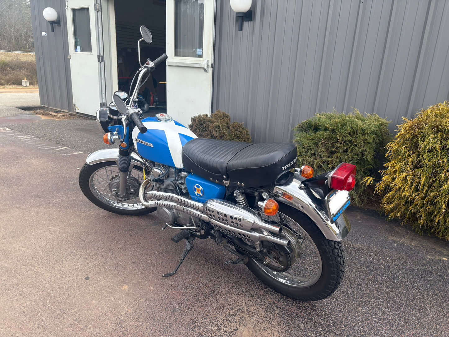 1972 Honda CL350k Scrambler