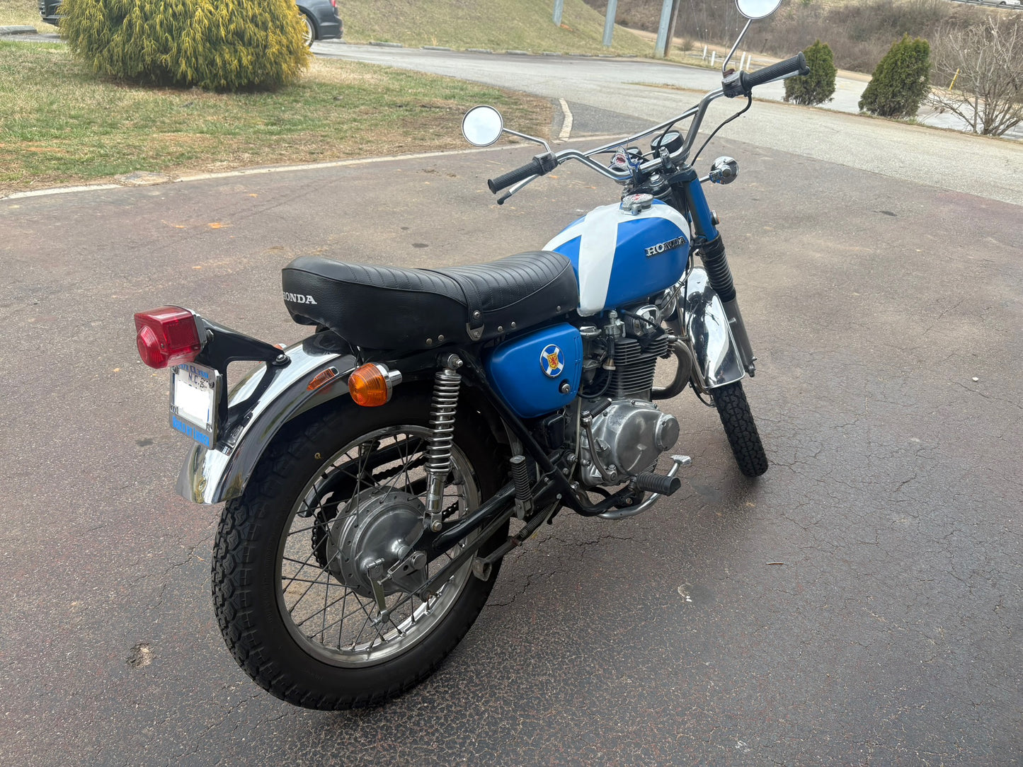 1972 Honda CL350k Scrambler