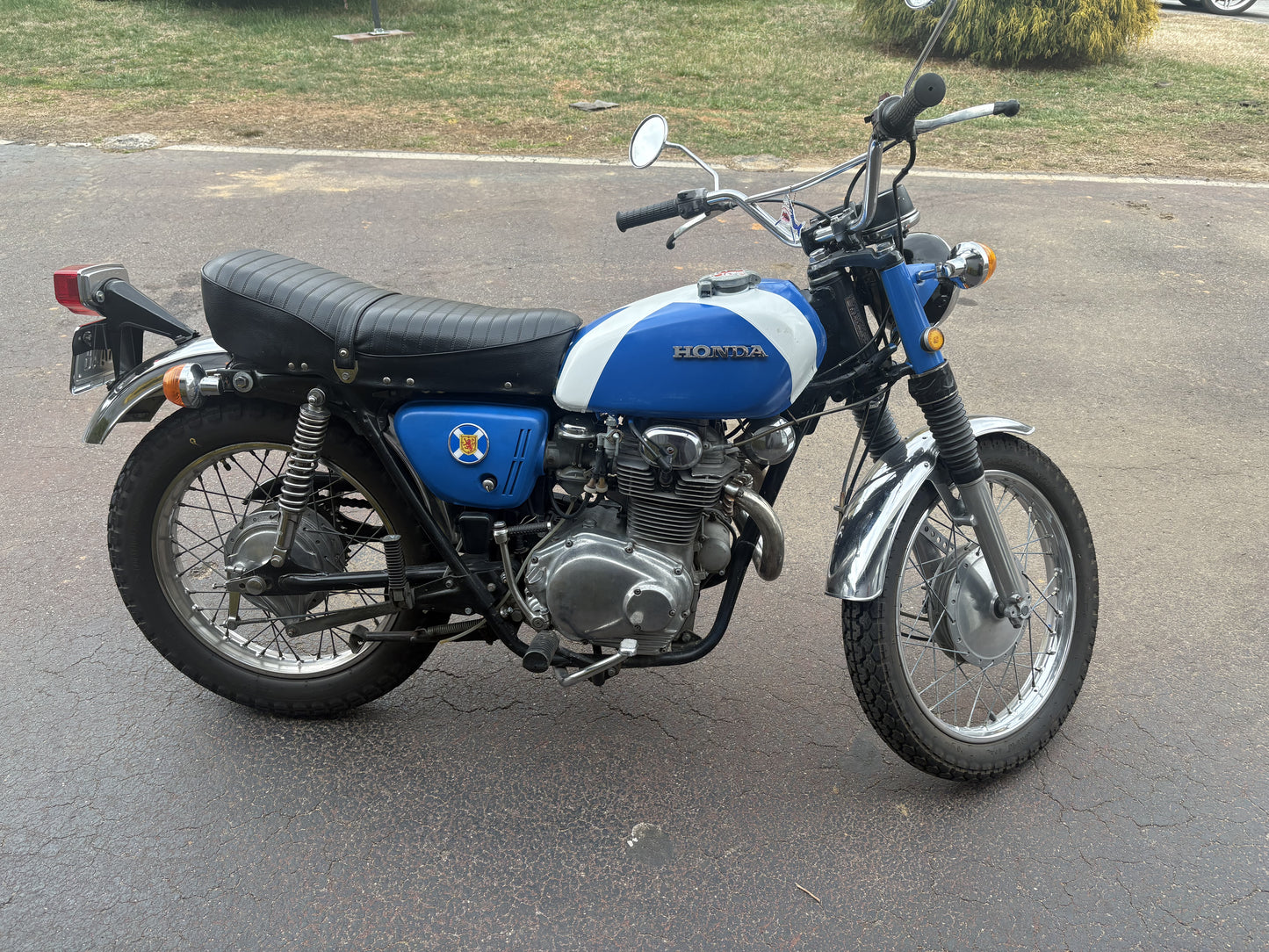 1972 Honda CL350k Scrambler