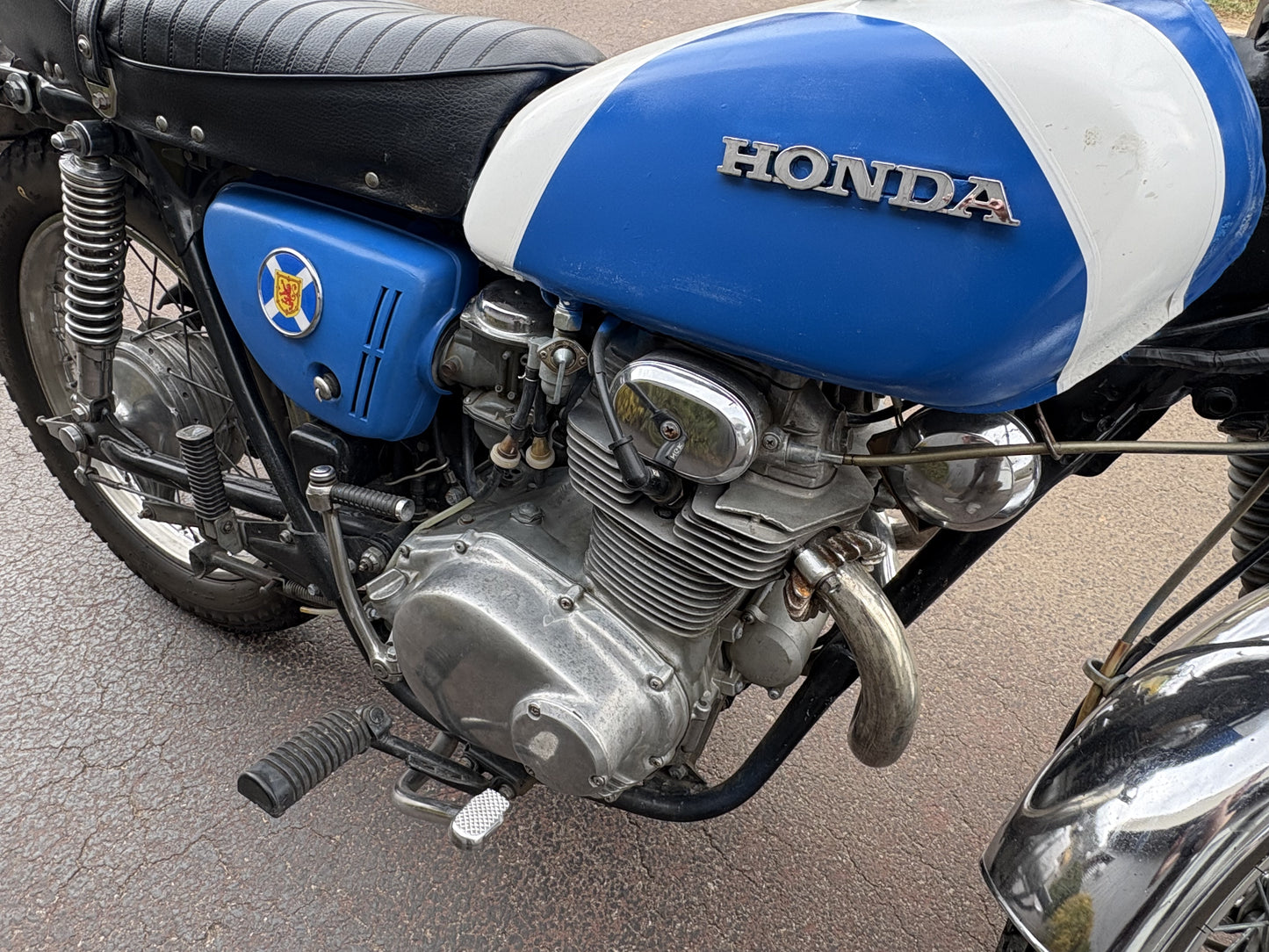 1972 Honda CL350k Scrambler