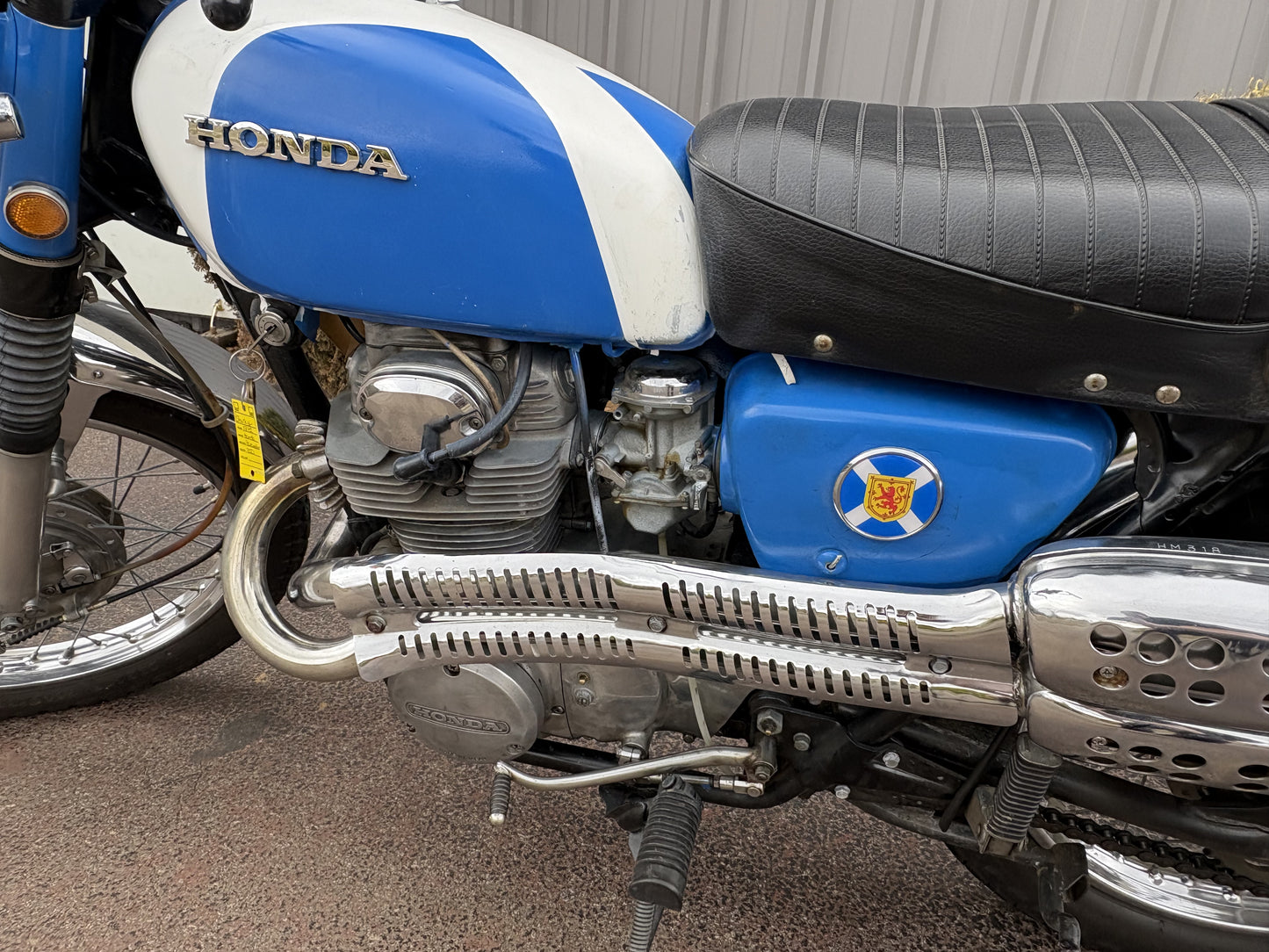 1972 Honda CL350k Scrambler